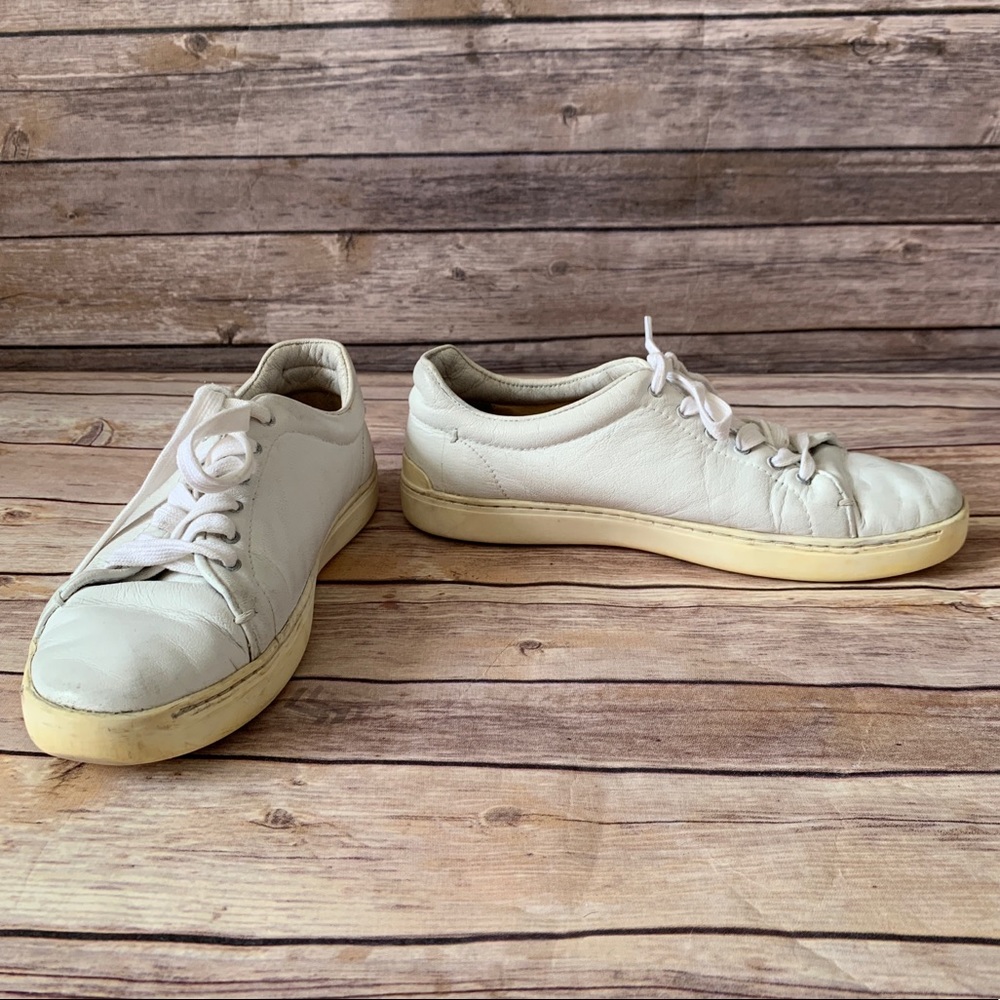 Rag & Bone White Leather Sneakers - Picture 5 of 8